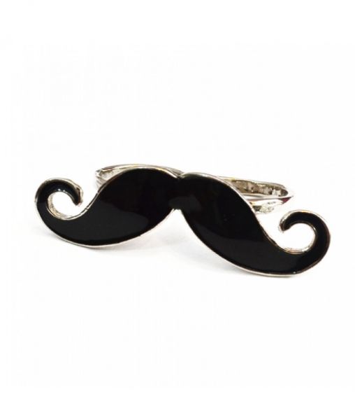 Anel Mustache dois dedos