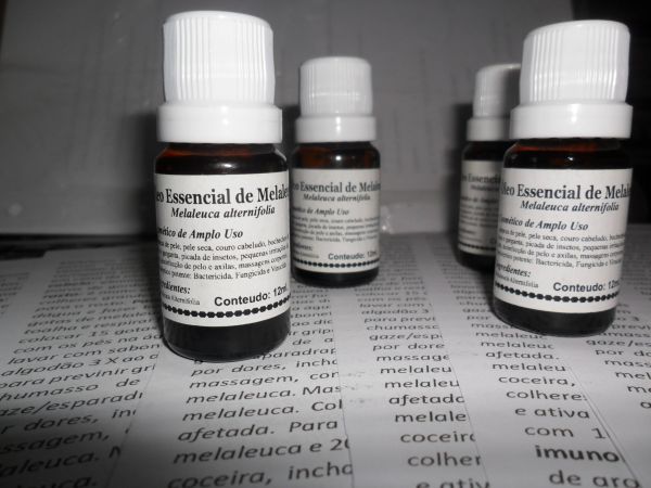 Óleo essencial de Melaleuca